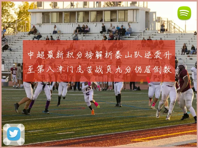 中超最新积分榜解析泰山队逆袭升至第八津门虎苦战负九分仍居倒数第二